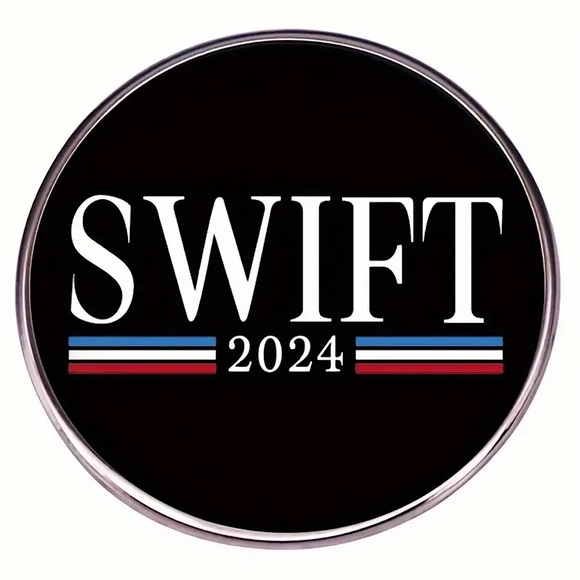 Taylor Swift for Prez 2024 Enamel Pin - Picture 1 of 4